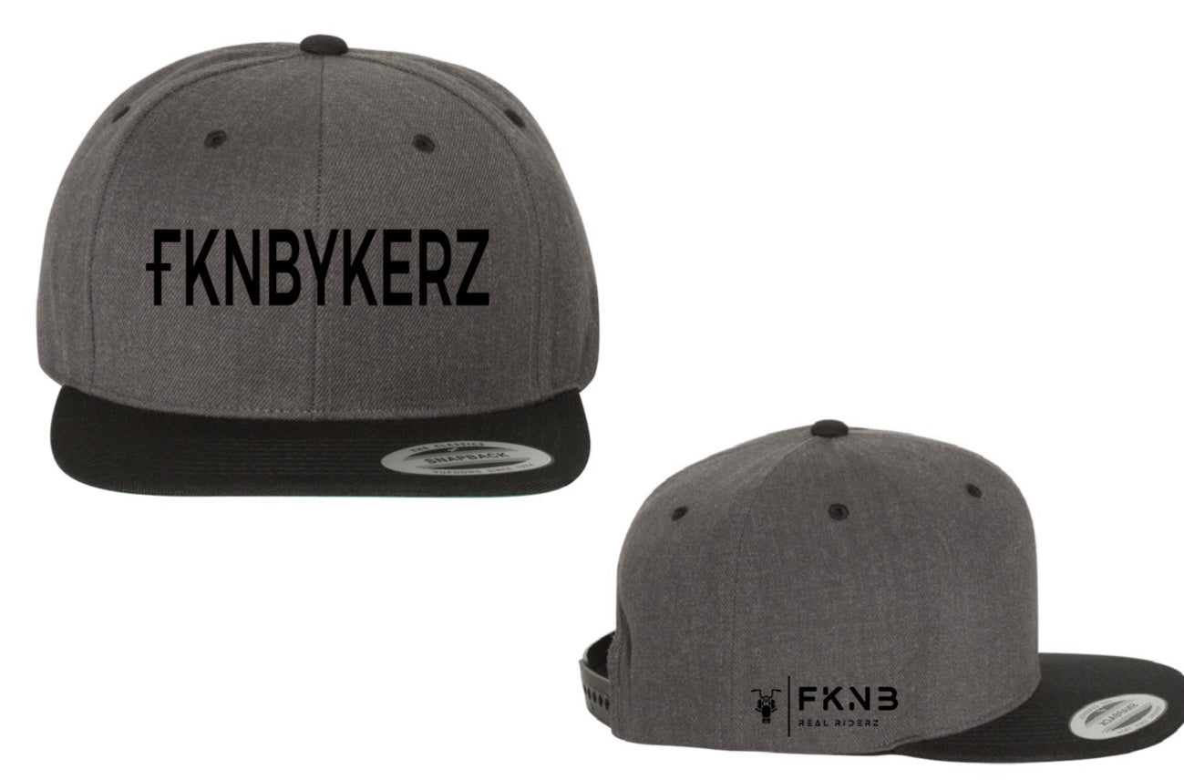 Snapback FKNBIKERZ Gray Hat